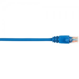 Black Box CAT5EPC-001-BL CAT5e Value Line Patch Cable, Stranded, Blue, 1-ft. (0.3-m)