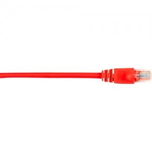Black Box CAT5EPC-001-RD CAT5e Value Line Patch Cable, Stranded, Red, 1-ft. (0.3-m)