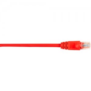 Black Box CAT5EPC-003-RD CAT5e Value Line Patch Cable, Stranded, Red, 3-ft. (0.9-m)