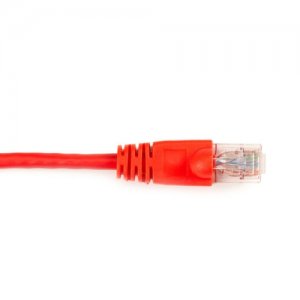 Black Box CAT5EPC-007-RD CAT5e Value Line Patch Cable, Stranded, Red, 7-ft. (2.1-m)