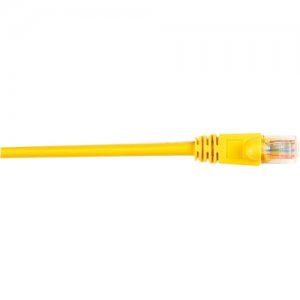 Black Box CAT5EPC-010-YL CAT5e Value Line Patch Cable, Stranded, Yellow, 10-ft. (3.0-m)