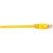 Black Box CAT5EPC-010-YL CAT5e Value Line Patch Cable, Stranded, Yellow, 10-ft. (3.0-m)