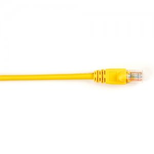 Black Box CAT5EPC-015-YL CAT5e Value Line Patch Cable, Stranded, Yellow, 15-ft. (4.5-m)
