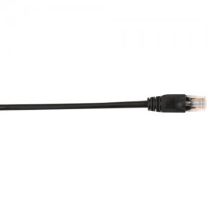 Black Box CAT5EPC-007-BK CAT5e Value Line Patch Cable, Stranded, Black, 7-ft. (2.1-m)