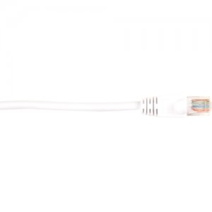 Black Box CAT5EPC-007-WH CAT5e Value Line Patch Cable, Stranded, White, 7-ft. (2.1-m)