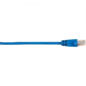 Black Box CAT6PC-001-BL CAT6 Value Line Patch Cable, Stranded, Blue, 1-ft. (0.3-m)