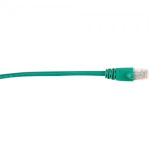 Black Box CAT6PC-001-GN CAT6 Value Line Patch Cable, Stranded, Green, 1-ft. (0.3-m)