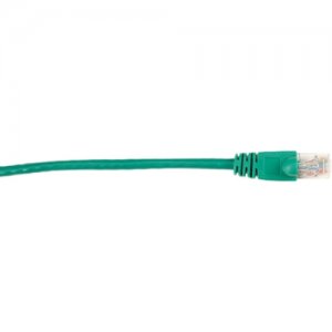 Black Box CAT6PC-003-GN CAT6 Value Line Patch Cable, Stranded, Green, 3-ft. (0.9-m)