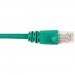 Black Box CAT6PC-007-GN CAT6 Value Line Patch Cable, Stranded, Green, 7-ft. (2.1-m)
