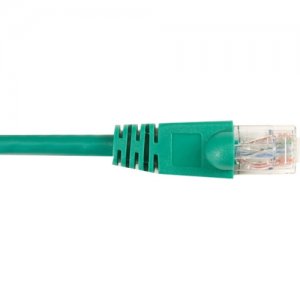Black Box CAT6PC-015-GN CAT6 Value Line Patch Cable, Stranded, Green, 15-ft. (4.5-m)