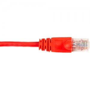 Black Box CAT6PC-007-RD CAT6 Value Line Patch Cable, Stranded, Red, 7-ft. (2.1-m)