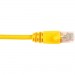 Black Box CAT6PC-007-YL CAT6 Value Line Patch Cable, Stranded, Yellow, 7-ft. (2.1-m)