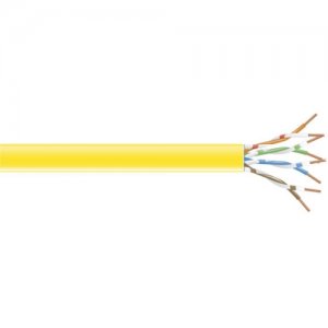 Black Box C6-CM-SLD-YL CAT6 Value Line Solid Bulk Cable, CM, 1000-ft. (304.8-m), Yellow