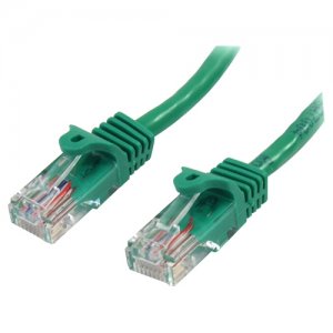 StarTech.com 45PATCH5GN 5 ft Cat5e Green Snagless RJ45 UTP Cat 5e Patch Cable - 5ft Patch Cord