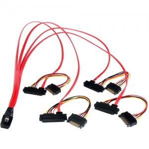 StarTech.com SAS808782P50 50cm Internal Serial Attached SCSI Mini SAS Cable - SFF8087 to 4x SFF8482