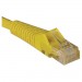 Tripp Lite N001-001-YW 1-ft. Cat5e 350MHz Snagless Molded Cable (RJ45 M/M) - Yellow