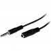 StarTech.com MU1MMFS 1m Slim 3.5mm Stereo Extension Audio Cable - M/F