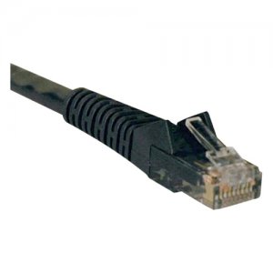 Tripp Lite N201-015-BK 15-ft. Cat6 Gigabit Snagless Molded Patch Cable(RJ45 M/M) - Black