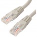 4XEM 4XC6PATCH3GR 3FT Cat6 Molded RJ45 UTP Ethernet Patch Cable (Gray)
