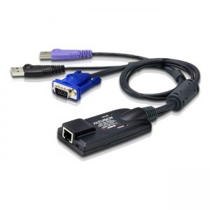Aten KA7177 USB Virtual Media KVM Adapter Cable with Smart Card Reader (CPU Module)
