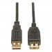 Tripp Lite U024-003 3-ft. USB 2.0 Gold Extension Cable (USB A M/F)