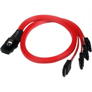 StarTech.com SAS8087S4R50 50cm SFF-8087 to 4x SATA - Internal Mini SAS to SATA Reverse Cable