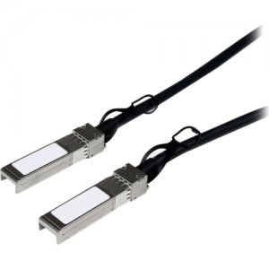 StarTech.com SFPCMM1M 1m Cisco Compatible SFP+ 10-Gigabit Ethernet (10GbE) Twinax Direct Attach Cable