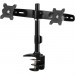 Amer Mounts AMR2C Clamp Based Dual Monitor Mount. Up to 24", 26.5lb monitors