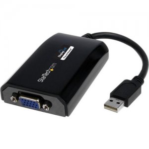 StarTech.com USB2VGAPRO2 USB to VGA Adapter - External USB Video Graphics Card for PC and MAC- 1920x1200