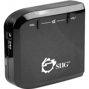 SIIG CB-H20C11-S1 Micro HDMI to VGA with Audio Adapter