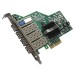 AddOn ADD-PCIE-4SFP Gigabit Ethernet NIC Card with 4 Open SFP Slots PCIe x4