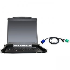 Aten CL5716NUKIT 16-Port 19" LCD KVM Kit with 12-USB Cables