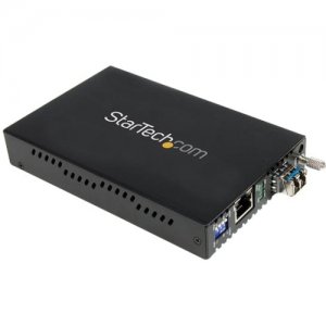 StarTech.com ET1000S40LC2 1000 Mbps Gigabit Single Mode Fiber Media Converter LC 40 km