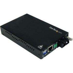 StarTech.com ET90110SM302 10/100 Mbps Single Mode Fiber Media Converter SC 30 km