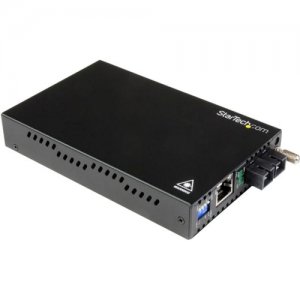 StarTech.com ET91000SM402 Gigabit Ethernet Single Mode Fiber Media Converter SC 40 km - 1000 Mbps