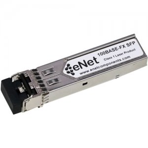 ENET GLC-GE-100FX-ENC 100BASE-FX SFP Transceiver Module