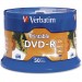 Verbatim 95137 DVD-R 4.7GB 16x White Inkjet Printable 50pk Spindle VER95137