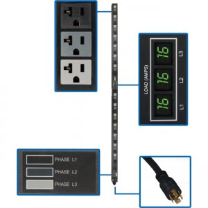 Tripp Lite PDU3MV6L2120LV 3-Phase Metered PDU