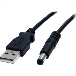StarTech.com USB2TYPEM2M 2m USB to Type M Barrel Cable - USB to 5.5mm 5V DC Cable