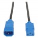 Tripp Lite P004-004-BL 4-ft. 18 AWG Power Cord (IEC-320-C14 to IEC-320-C13) with Blue