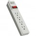 Tripp Lite PS410 Power It! Power Strip with 4 Outlets and 10-ft. Cord