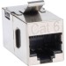 Tripp Lite N235-001-SH Cat6 Straight Through Shielded Modular In-line "Snap-in" Coupler (RJ45 F/F)