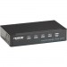 Black Box AVSP-DVI1X4 DVI-D Splitter with Audio and HDCP, 1 x 4