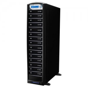 Vinpower Digital SHARKBLU-S15T-BK SharkBlu SATA Blu-ray/DVD/CD Tower Duplicator - 12x