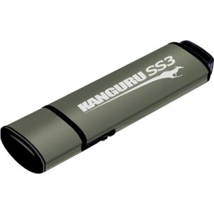 Kanguru KF3WP-16G SS3 USB3.0 Flash Drive with Physical Write Protect Switch, 16G