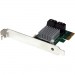 StarTech.com PEXSAT34RH 4 Port PCI Express SATA III 6Gbps RAID Controller Card with Heatsink
