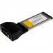 StarTech.com EC1S232U2 1 Port ExpressCard to RS232 DB9 Serial Adapter Card w/ 16950 - USB Based