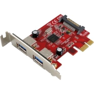 Visiontek 900598 USB 3.0 PCIe Expansion Card 2-port