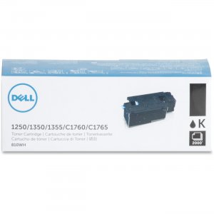 DELL 810WH Toner Cartridge - 1 x Black - 2000 Pages DLL810WH