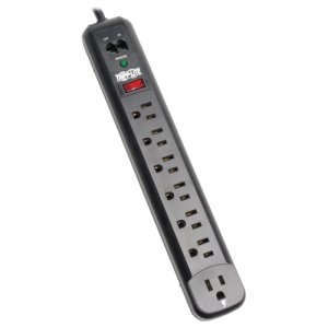 Tripp Lite TLP76RBTEL Protect It! 7 Outlets Surge Suppressor